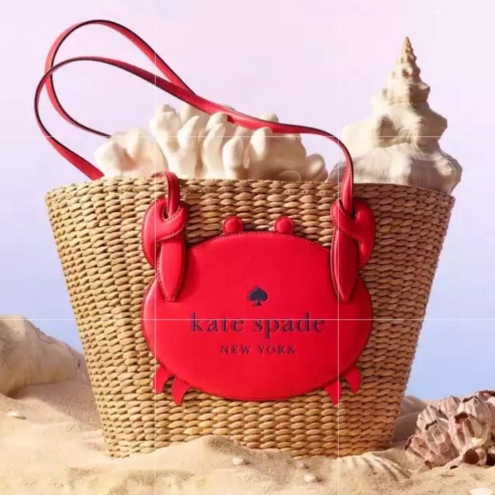 ♠️ Kate Spade   🦀 Crab Large Tote  NWT